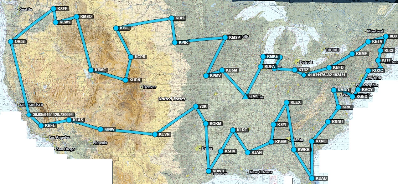 Planning a 48 State Trip